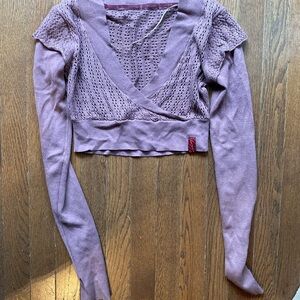 Lululemon Dance Collection Mauve cover up